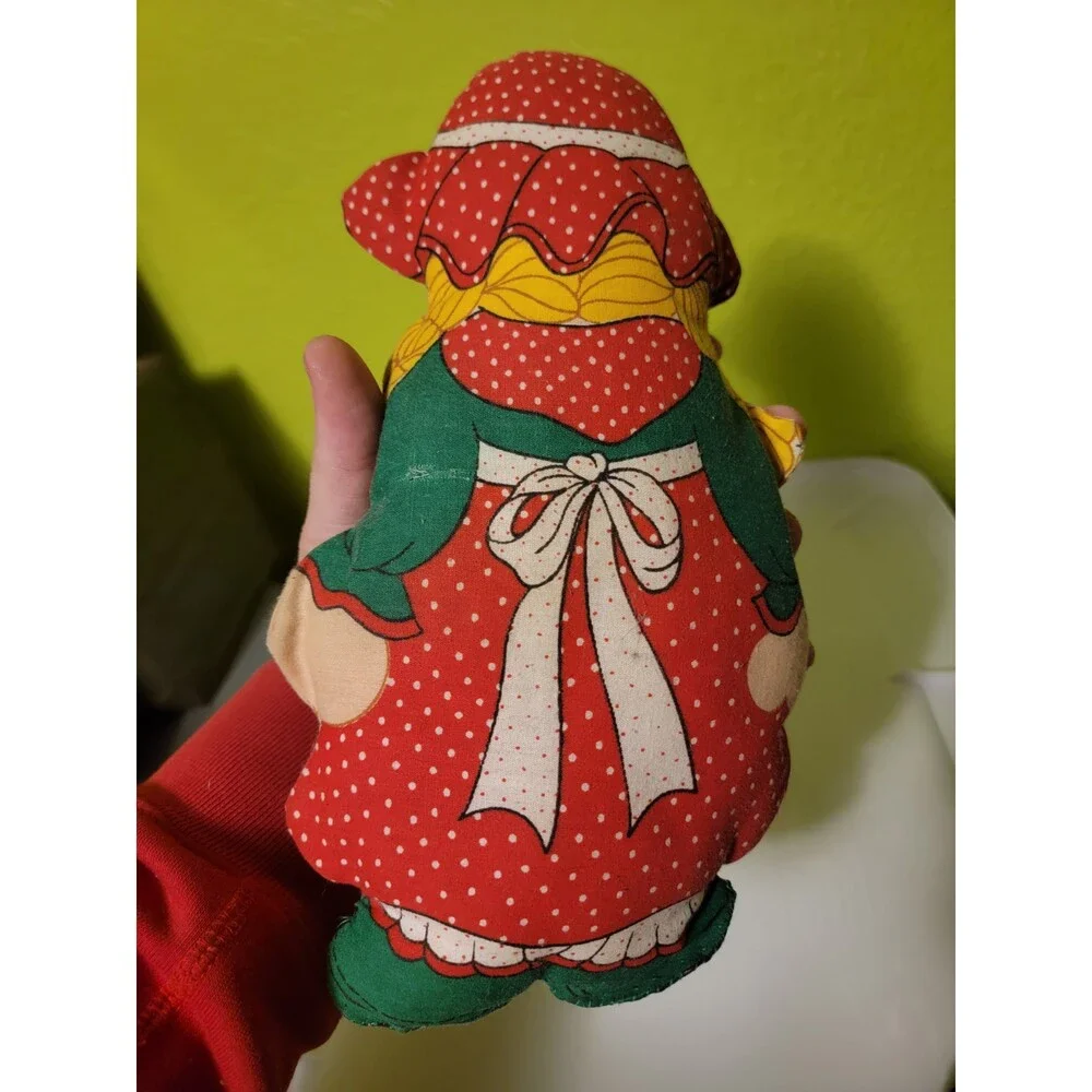 Strawberry Shortcake Vintage Stuffed Fabric Doll